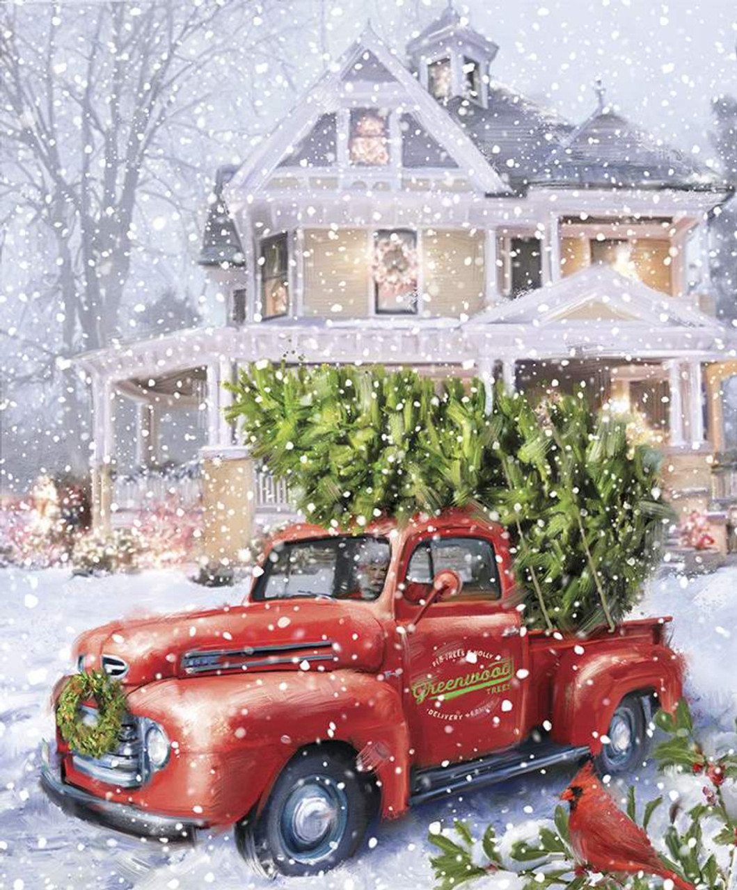 Red Truck Christmas Wallpapers