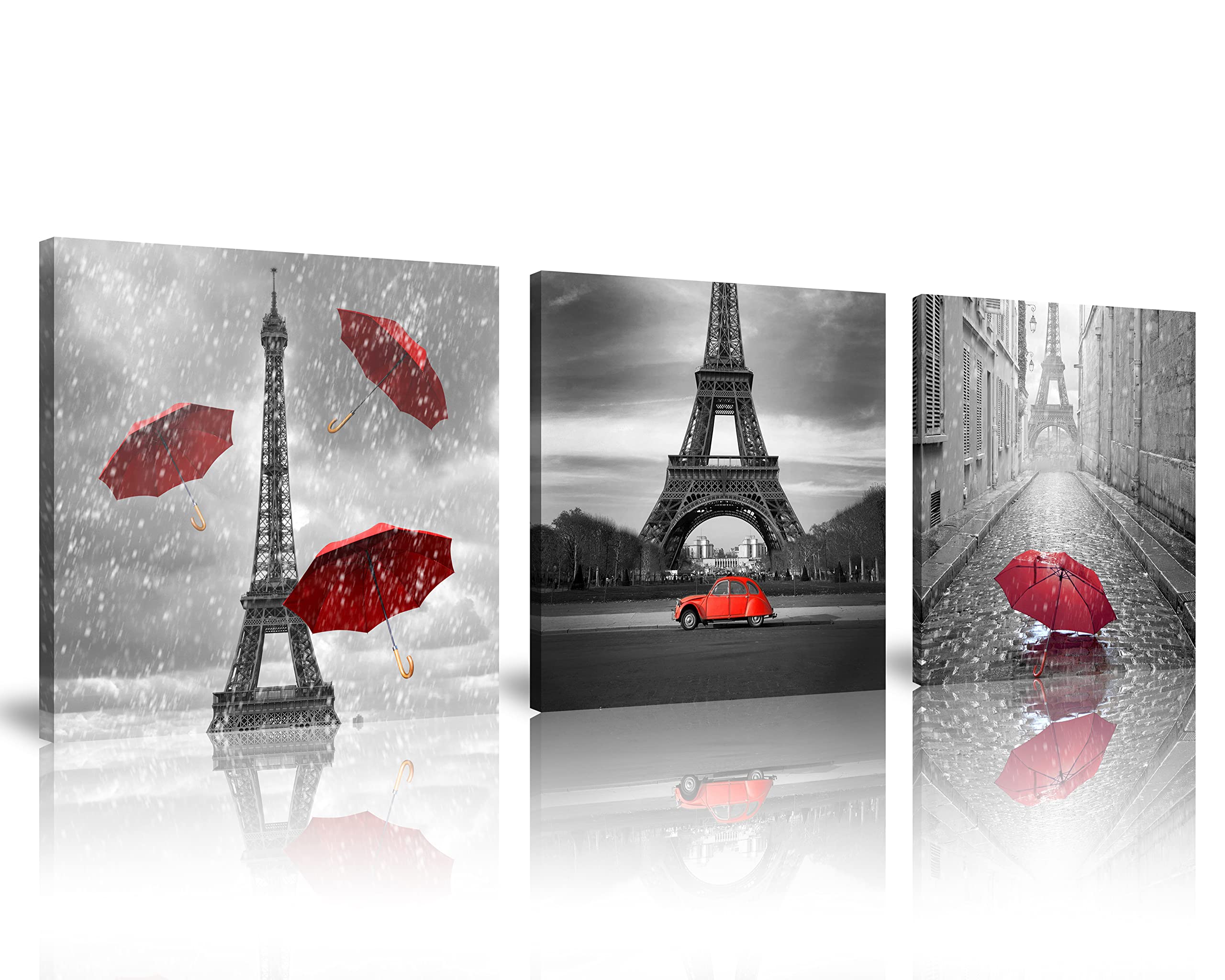 Red Umbrella Painting Wallpapers