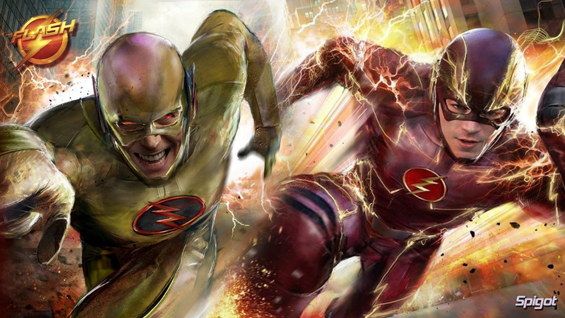 Reverse Flash Logo Wallpapers