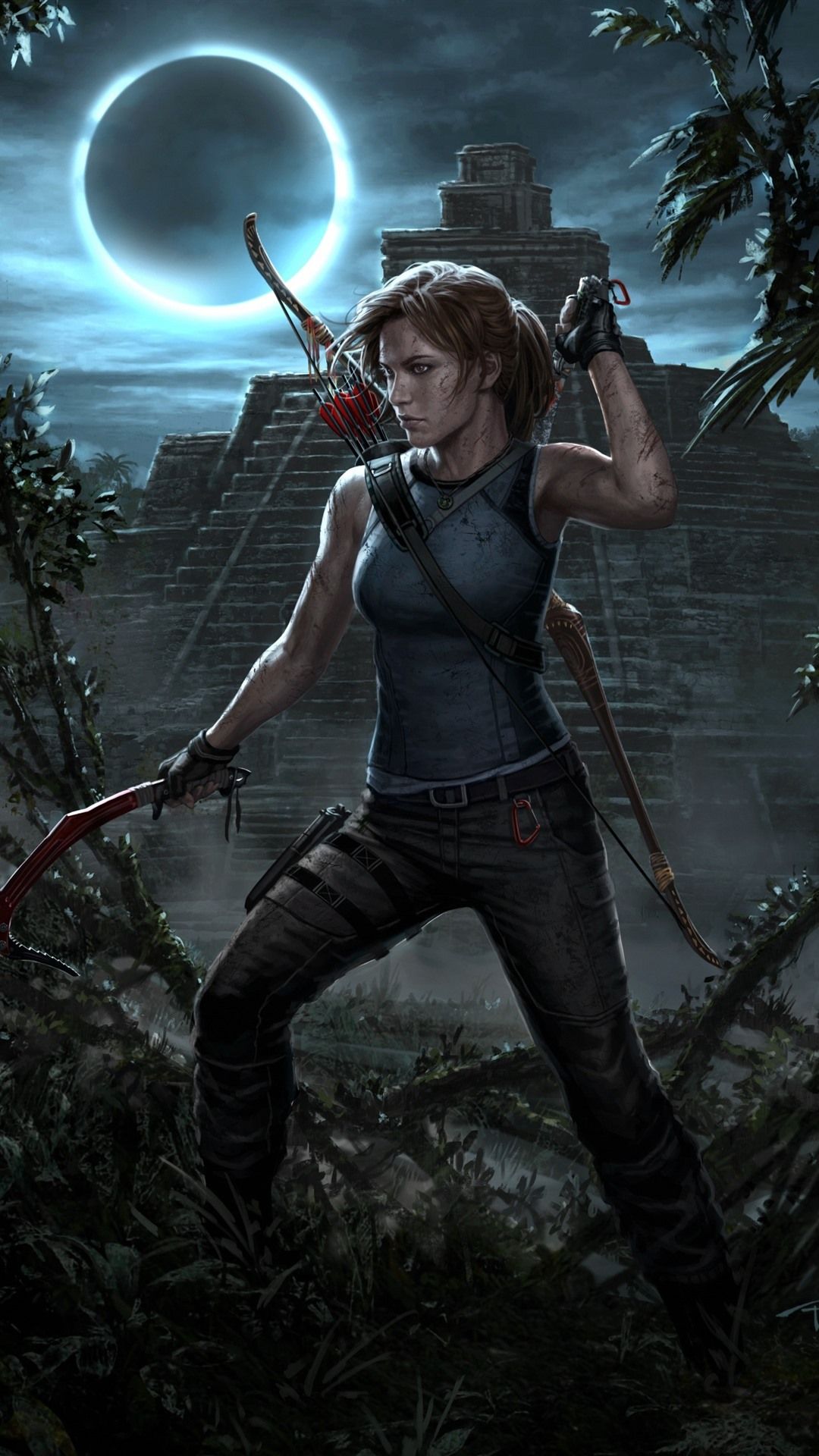 Rise Of The Tomb Raider Iphone Wallpapers