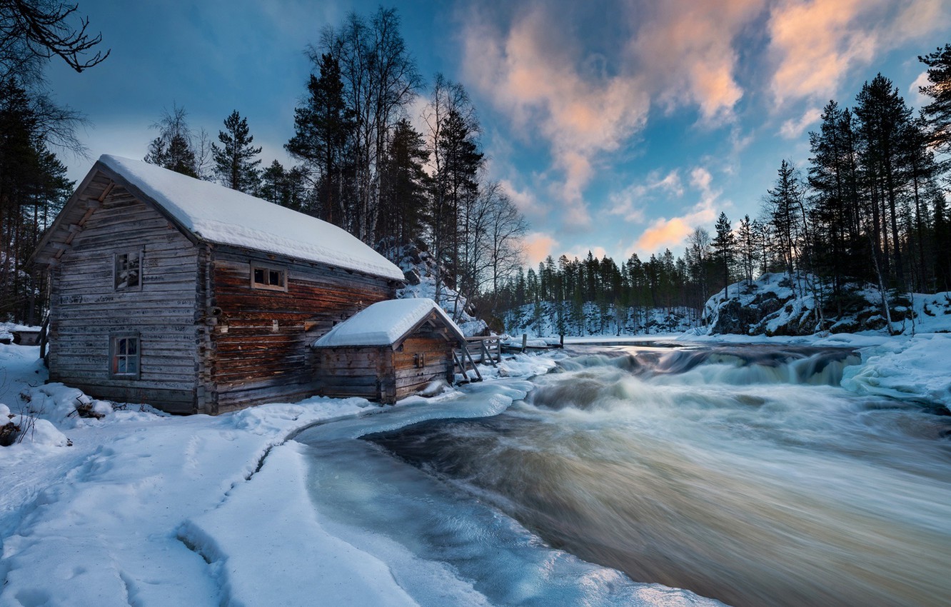 Rivers In Winter Wallpapers