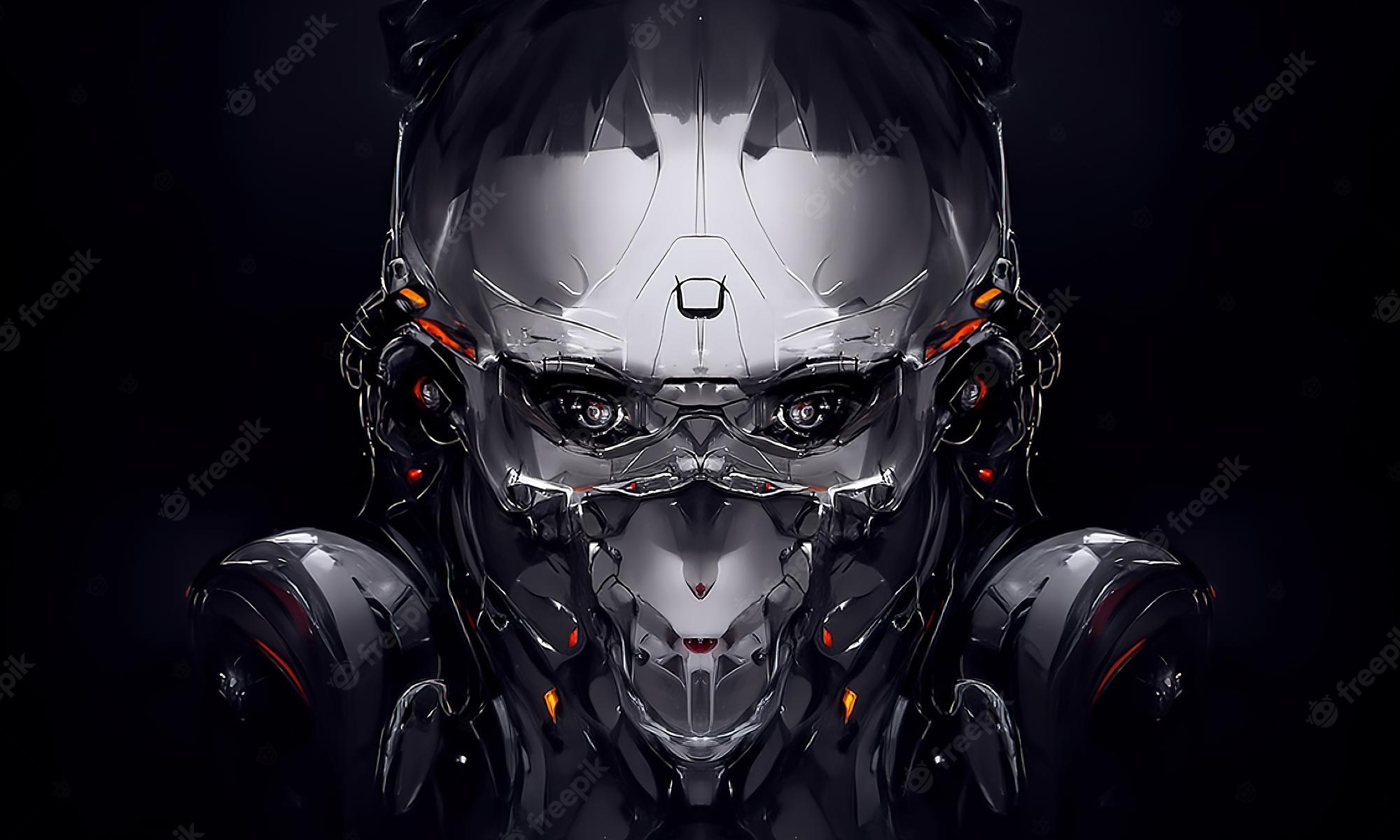 Robot Face Wallpapers