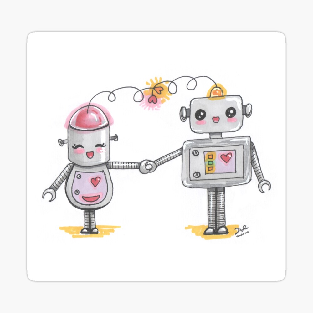 Robot Love Art Wallpapers