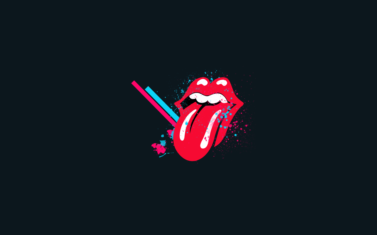 Rolling Stones Cheetah Tongue Wallpapers