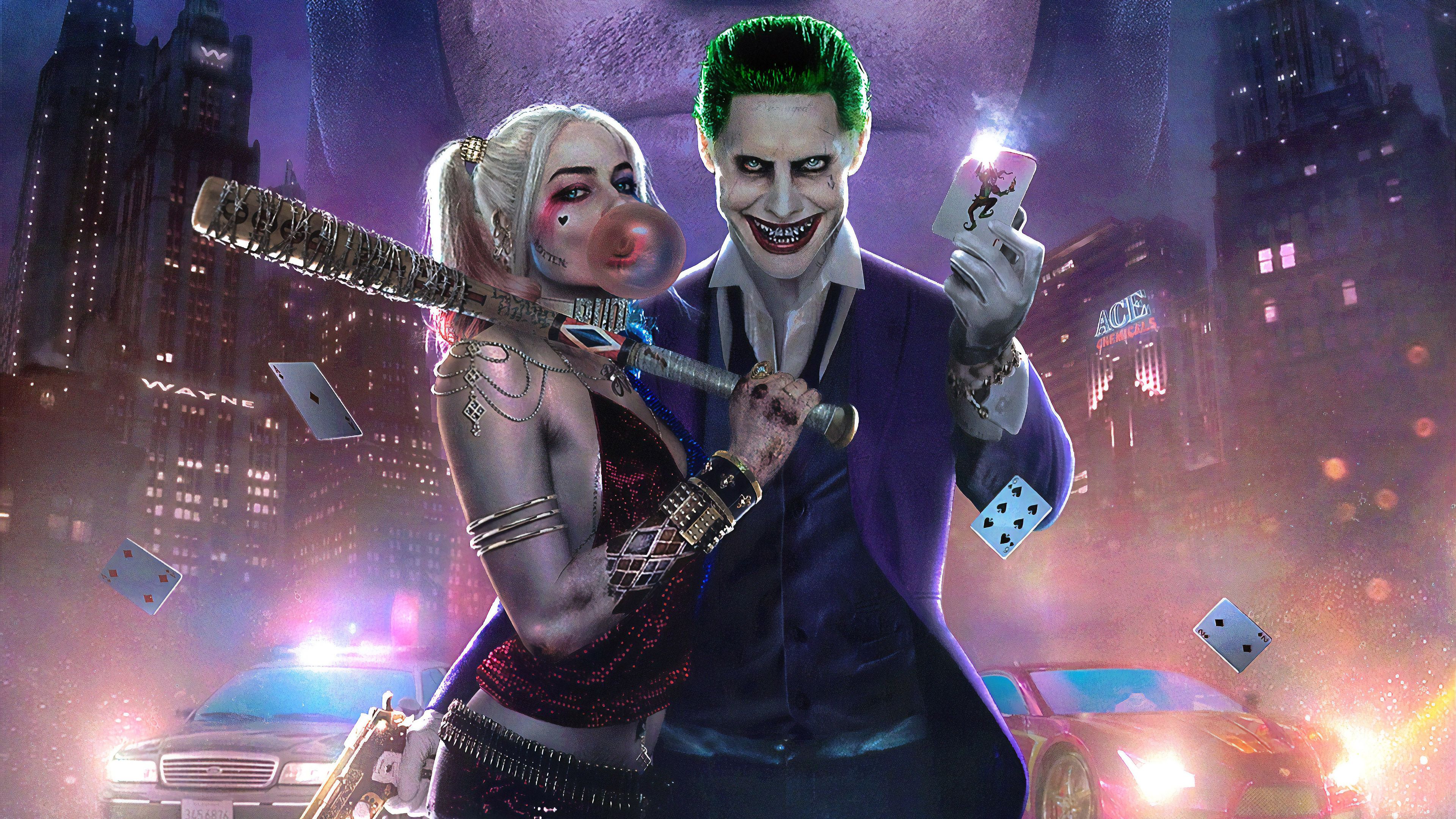 Romantic Joker And Harley Quinn Love Wallpapers