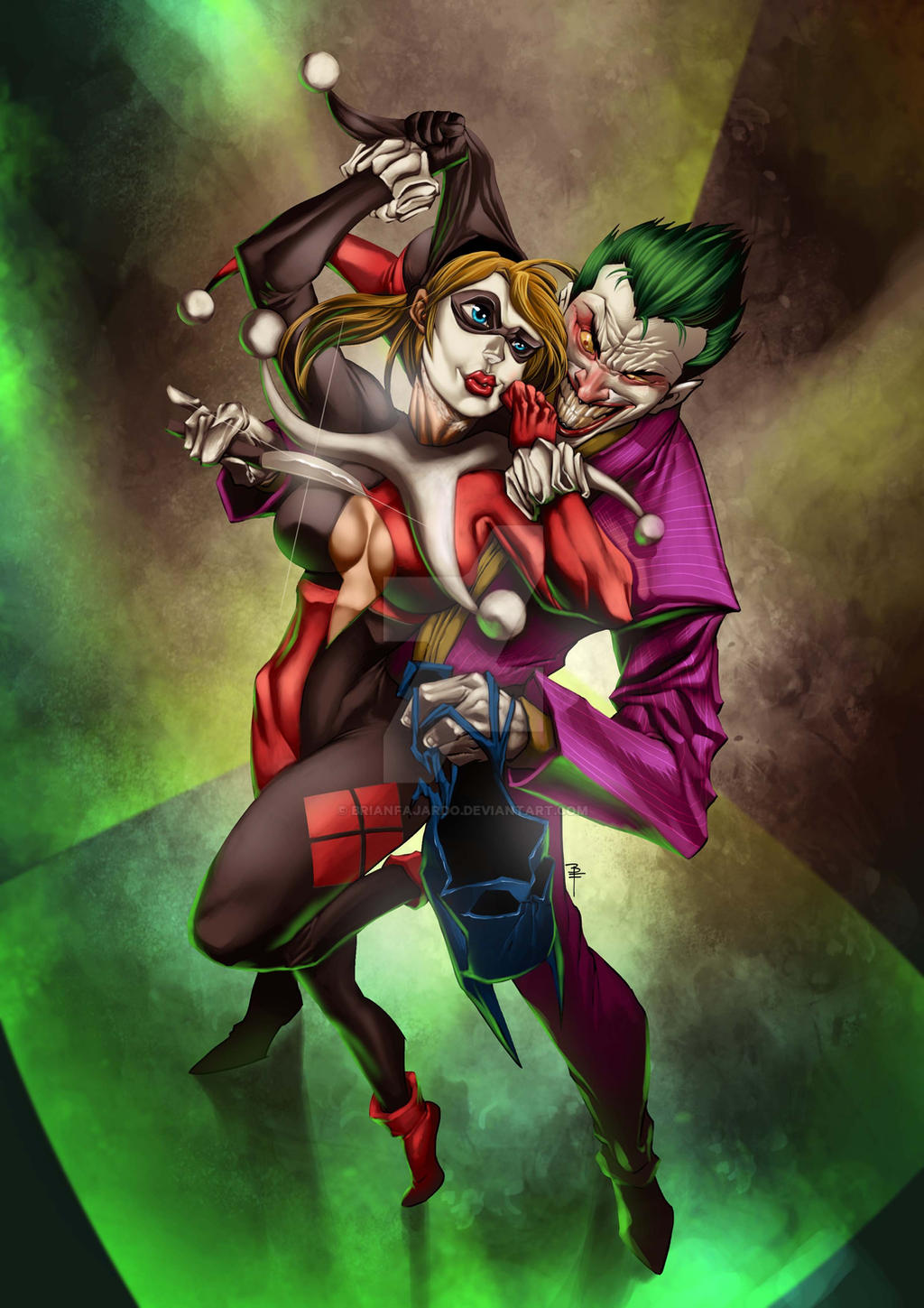 Romantic Joker And Harley Quinn Love Wallpapers