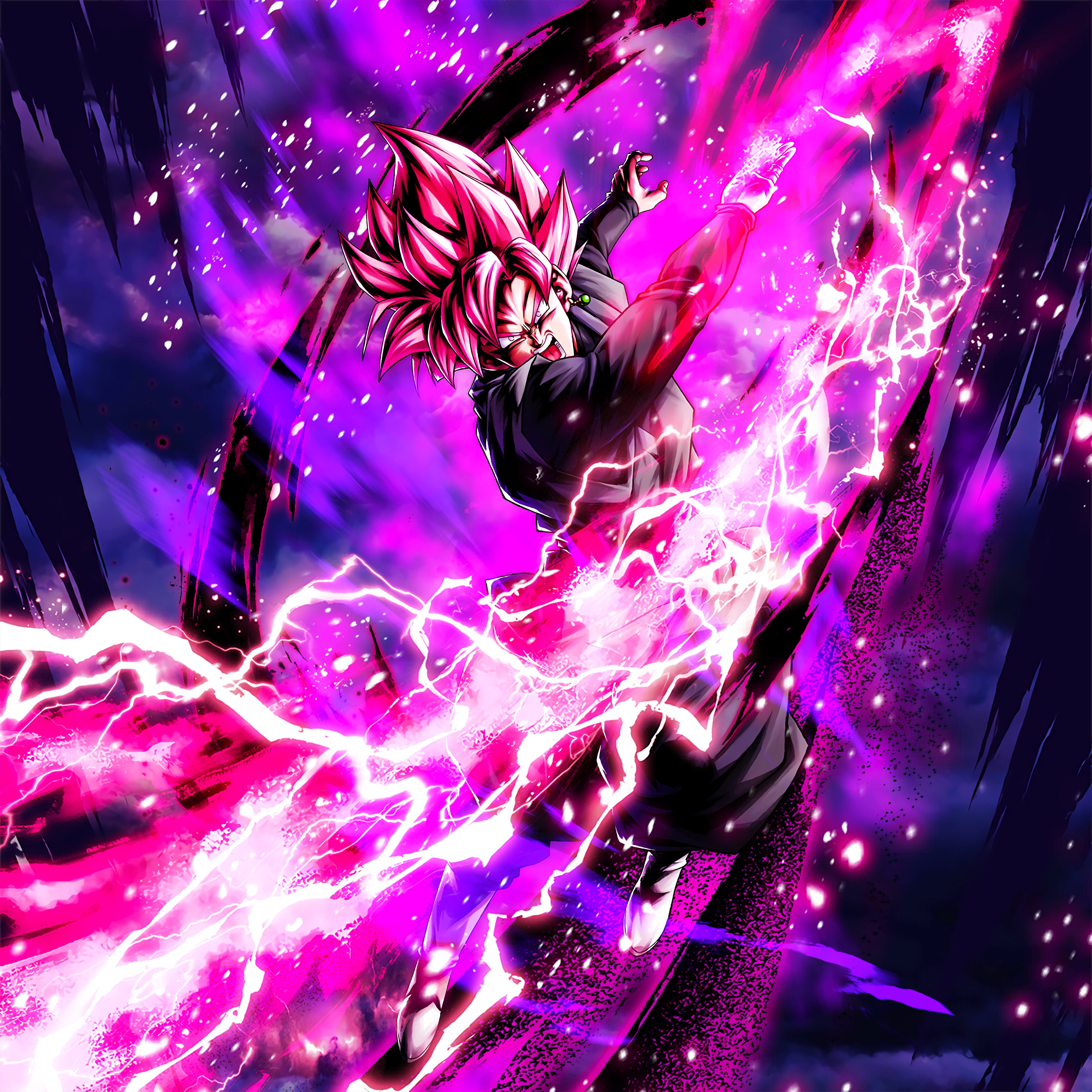 Rose Goku Black Wallpapers