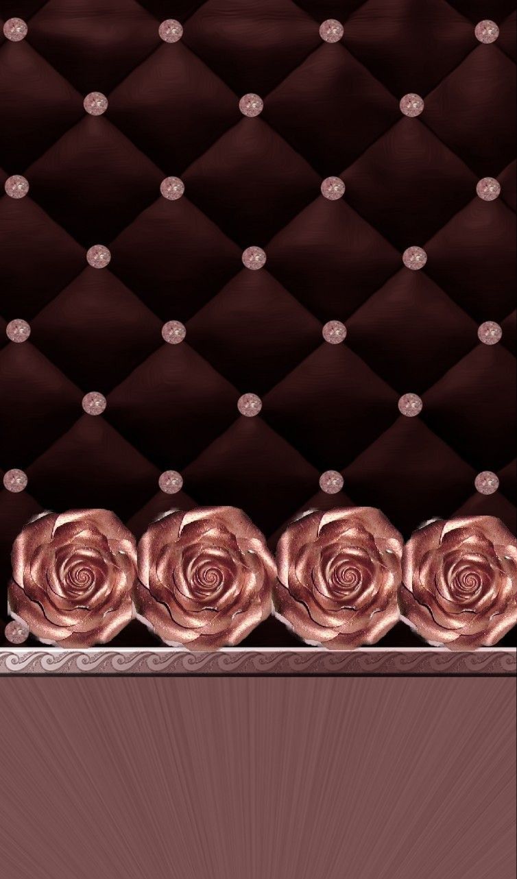 Rose Gold Cute Black Wallpapers