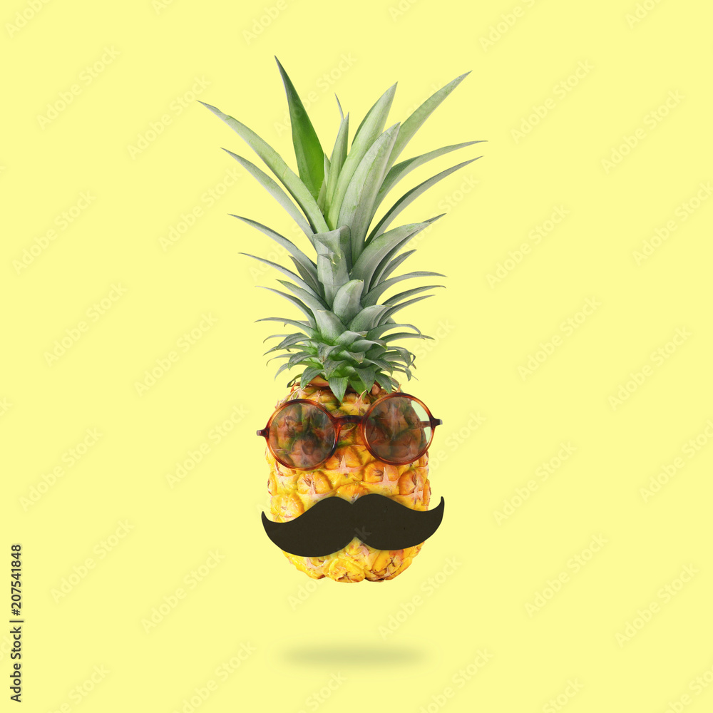 Rose Gold Cute Pineapple Wallpapers