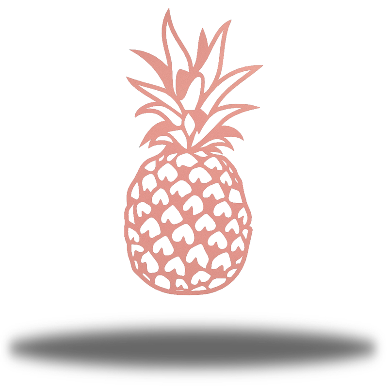 Rose Gold Cute Pineapple Wallpapers