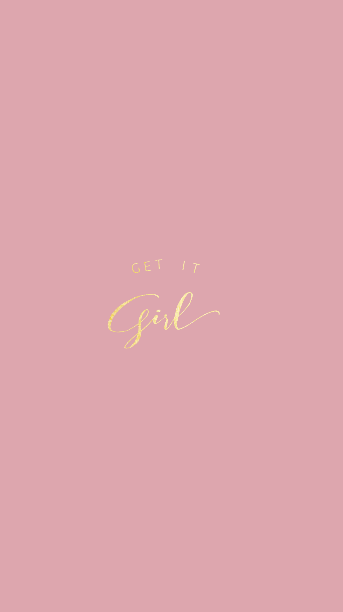 Rose Gold Pink Minimalist Wallpapers