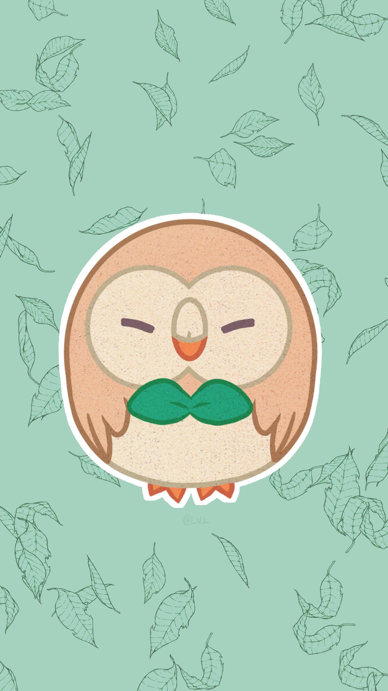 Rowlet Iphone Wallpapers