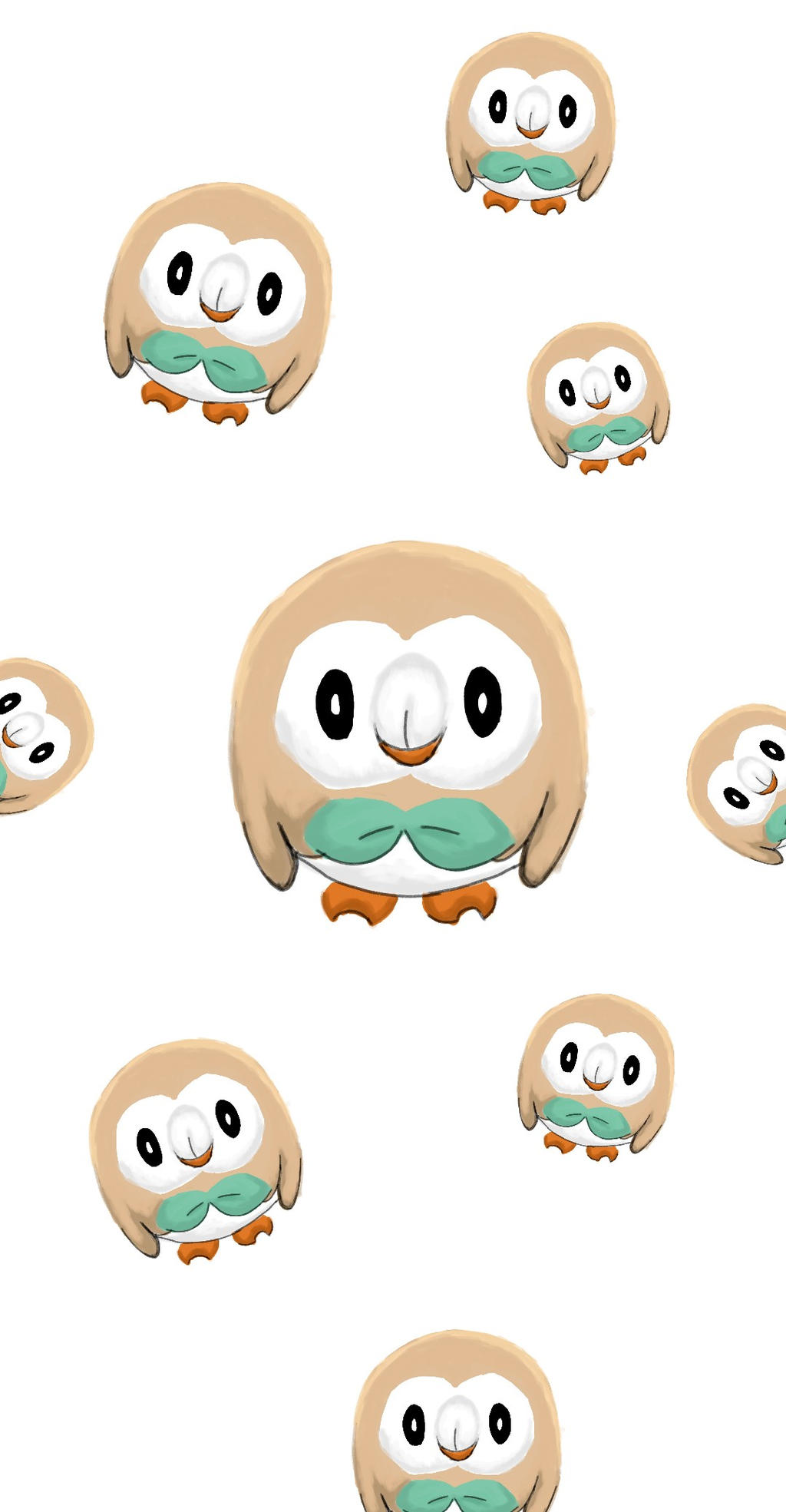 Rowlet Iphone Wallpapers