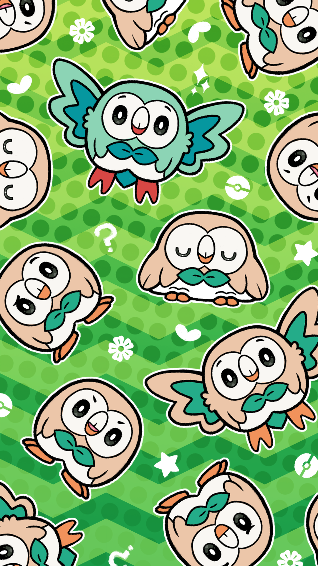 Rowlet Iphone Wallpapers