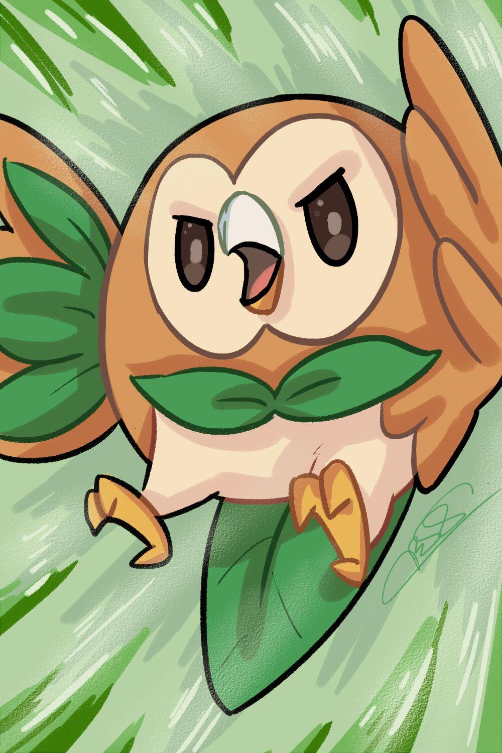 Rowlet Iphone Wallpapers