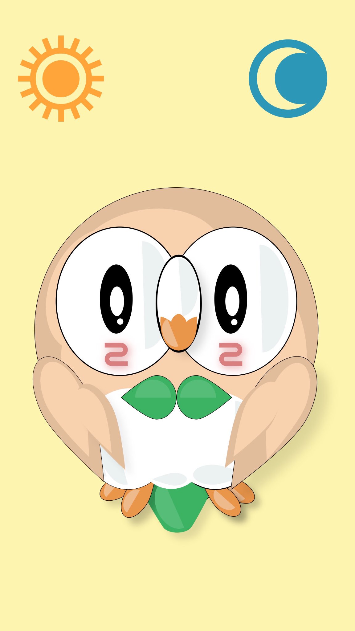 Rowlet Iphone Wallpapers