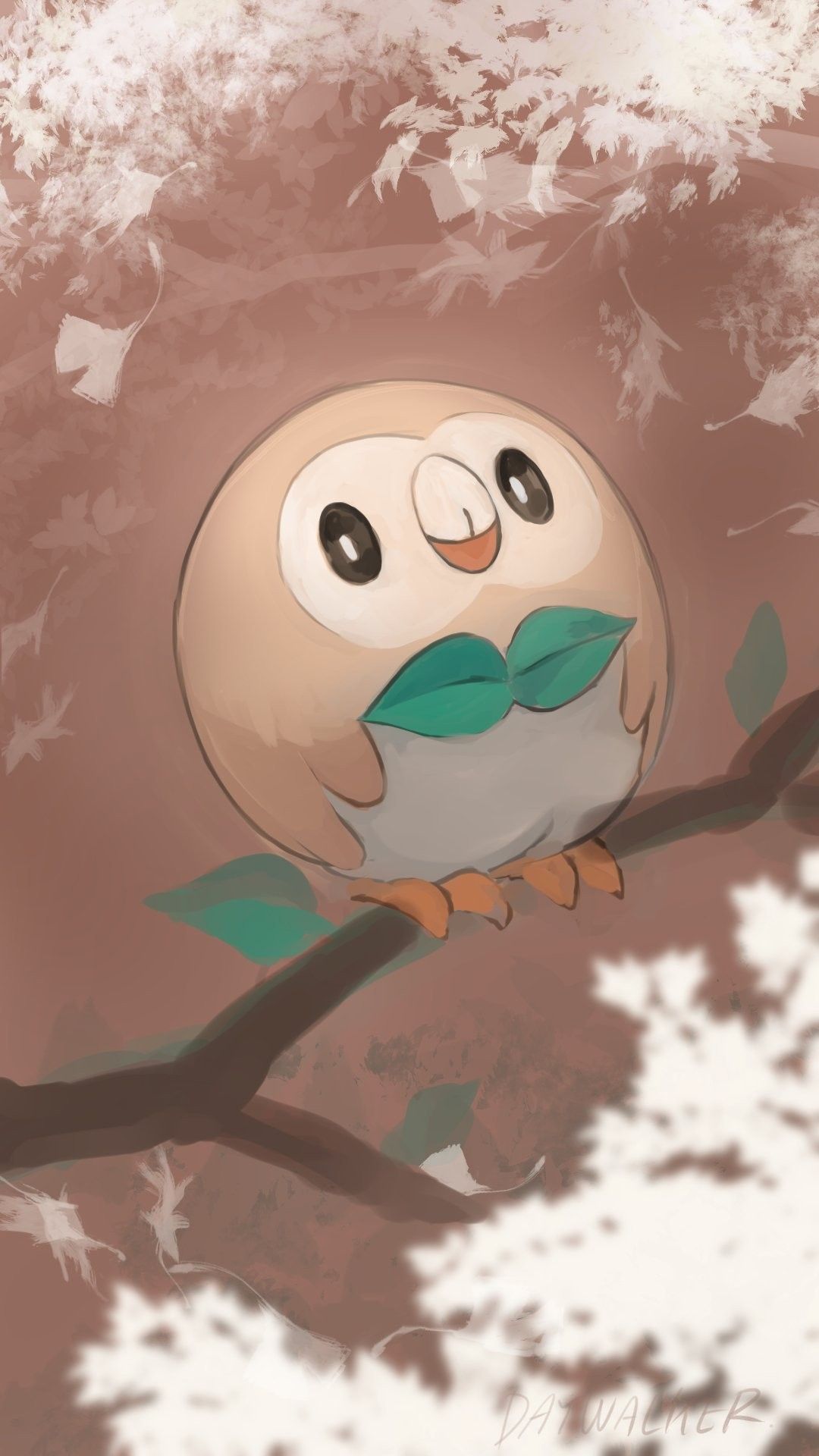 Rowlet Iphone Wallpapers