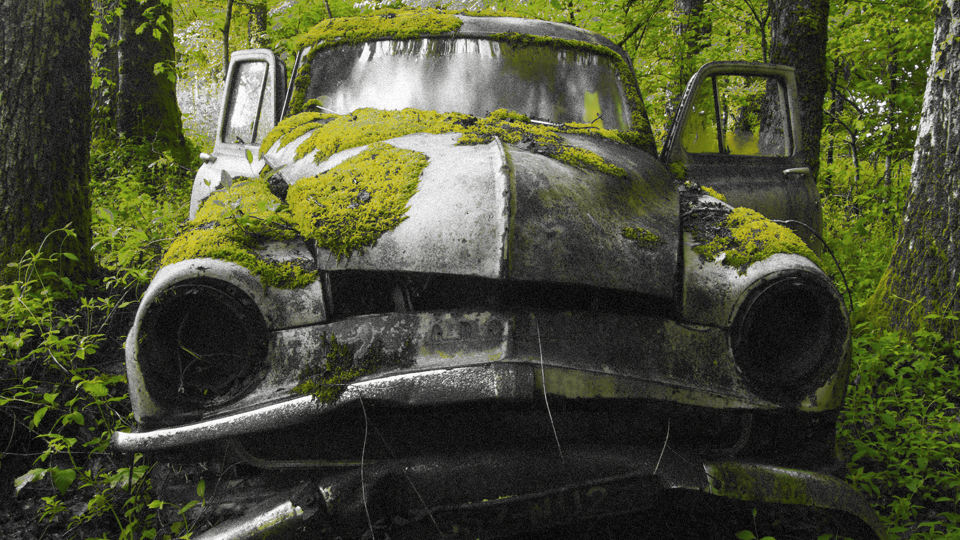 Rusty Old Car Wallpapers