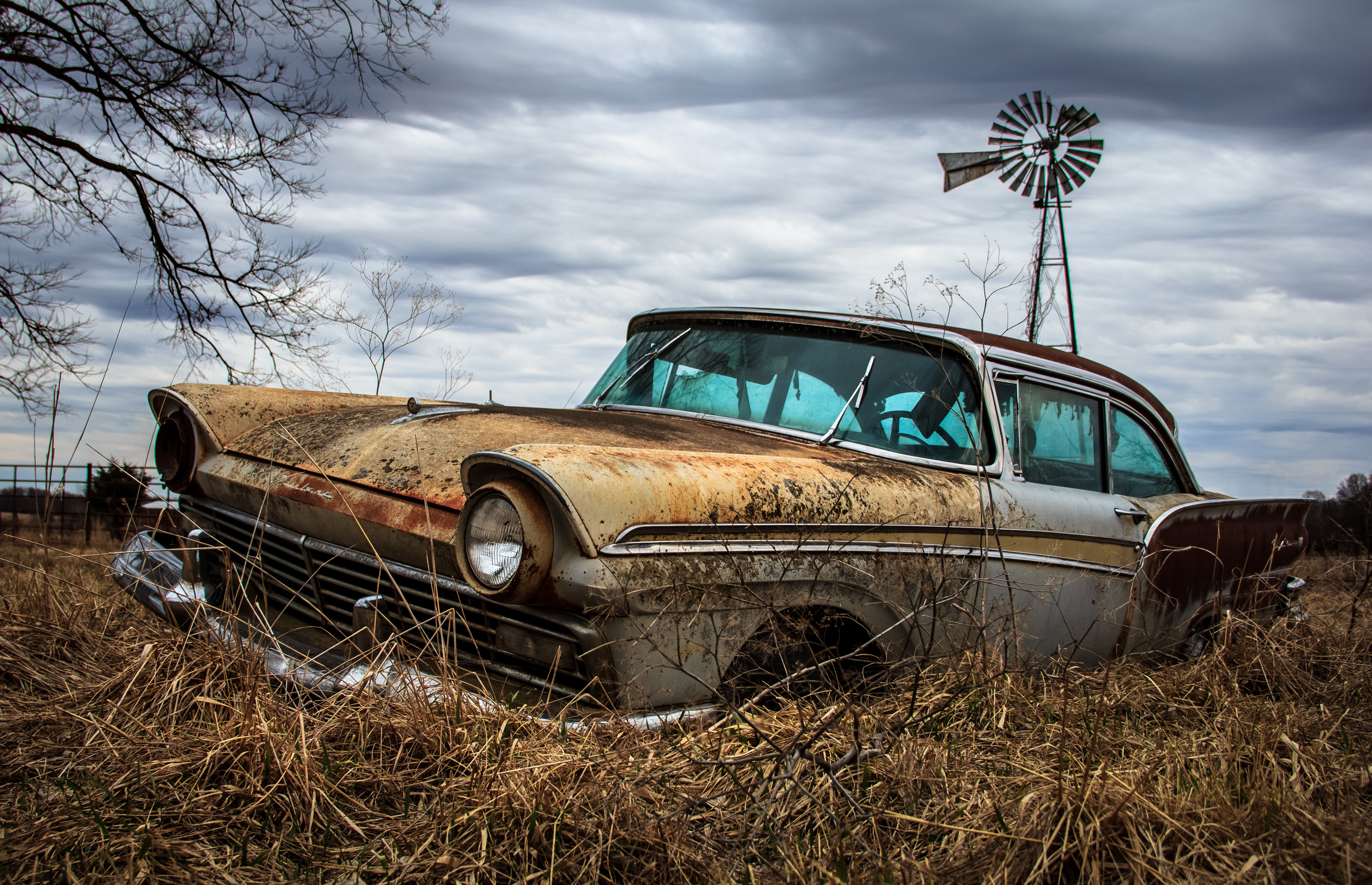 Rusty Old Car Wallpapers