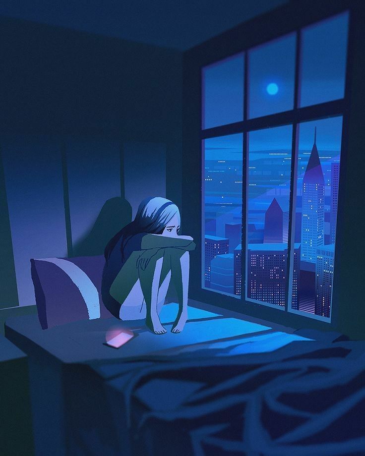 Sad Aesthetic Anime Girl Wallpapers