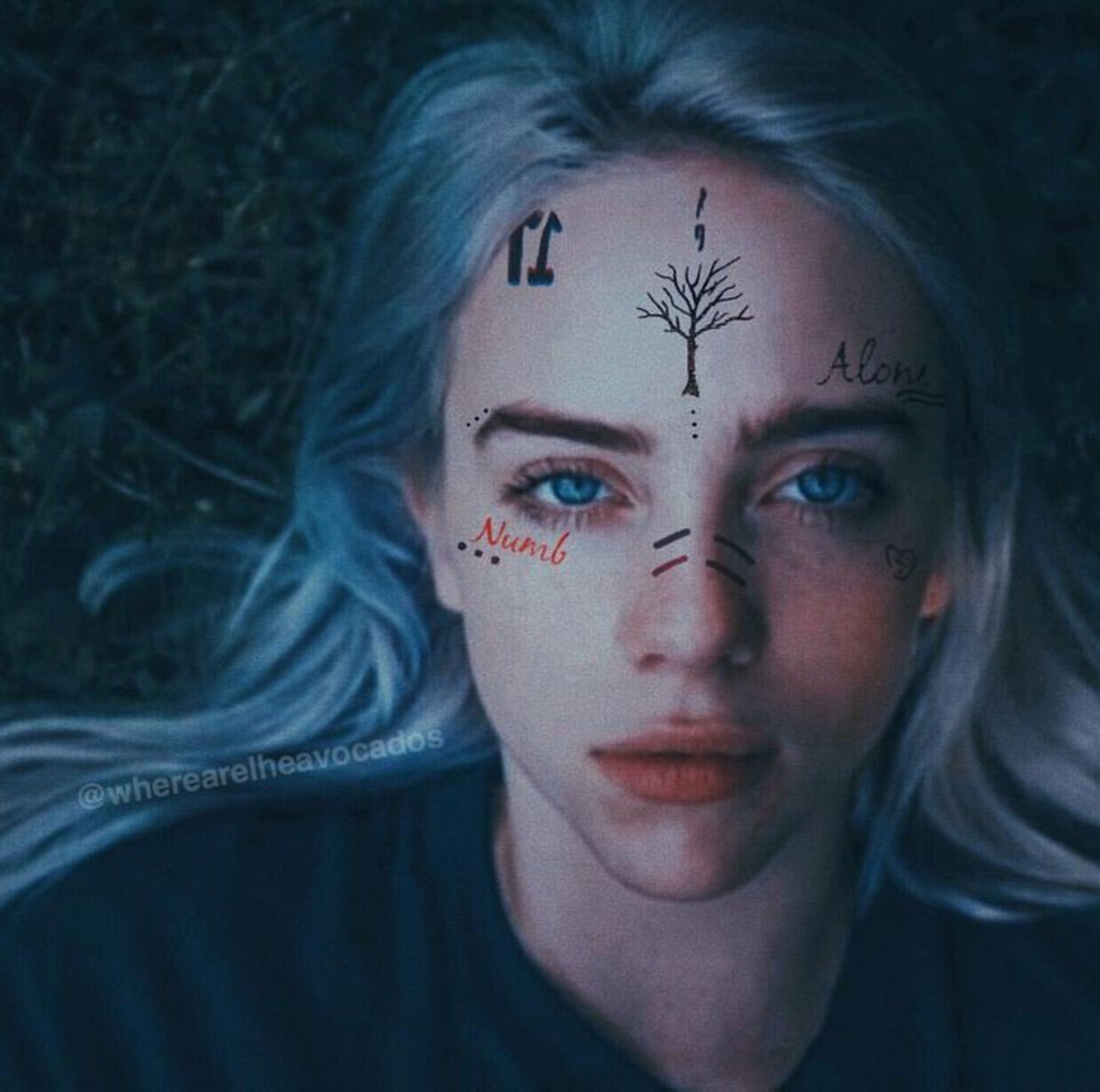 Sad Billie Eilish Wallpapers