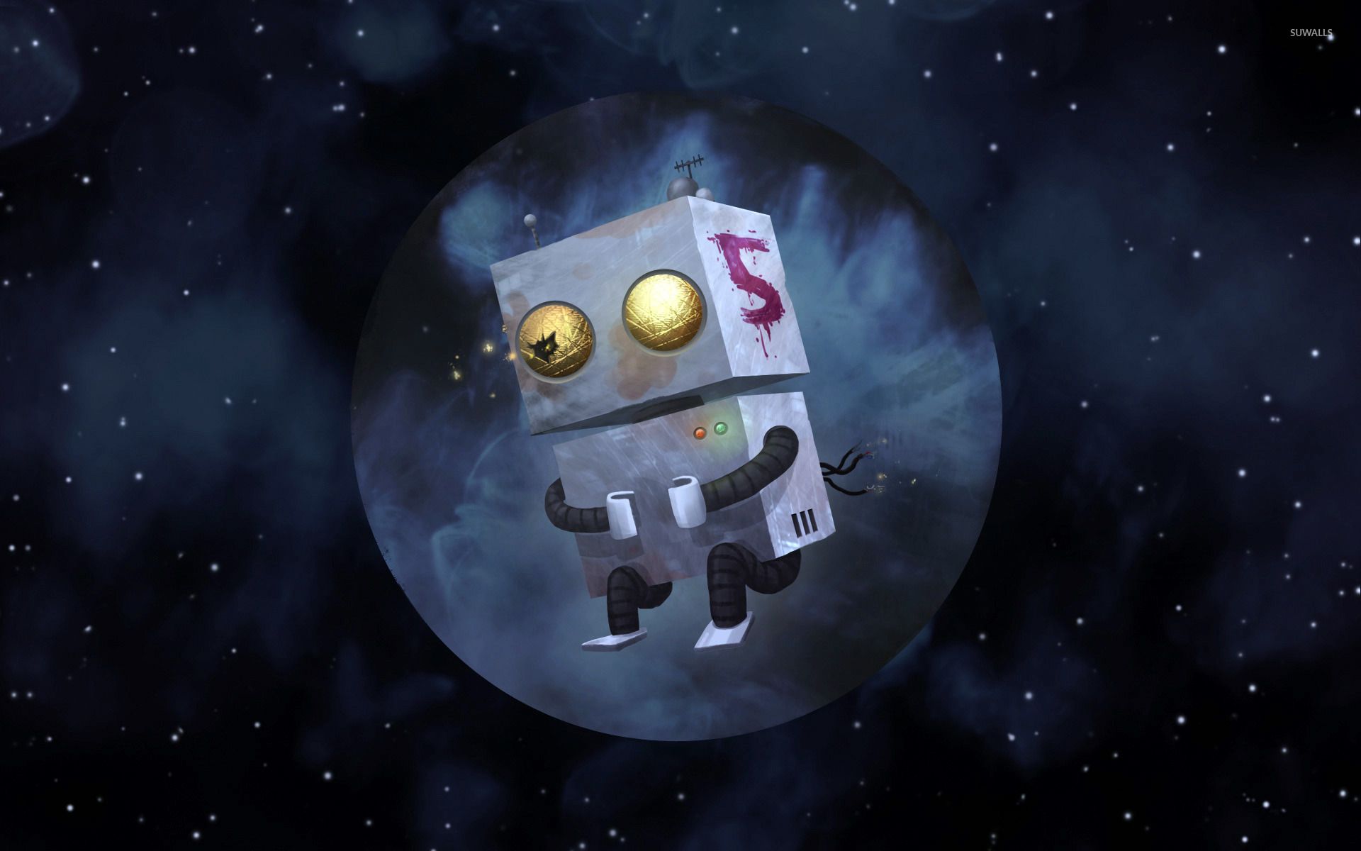 Sad Box Robot Wallpapers