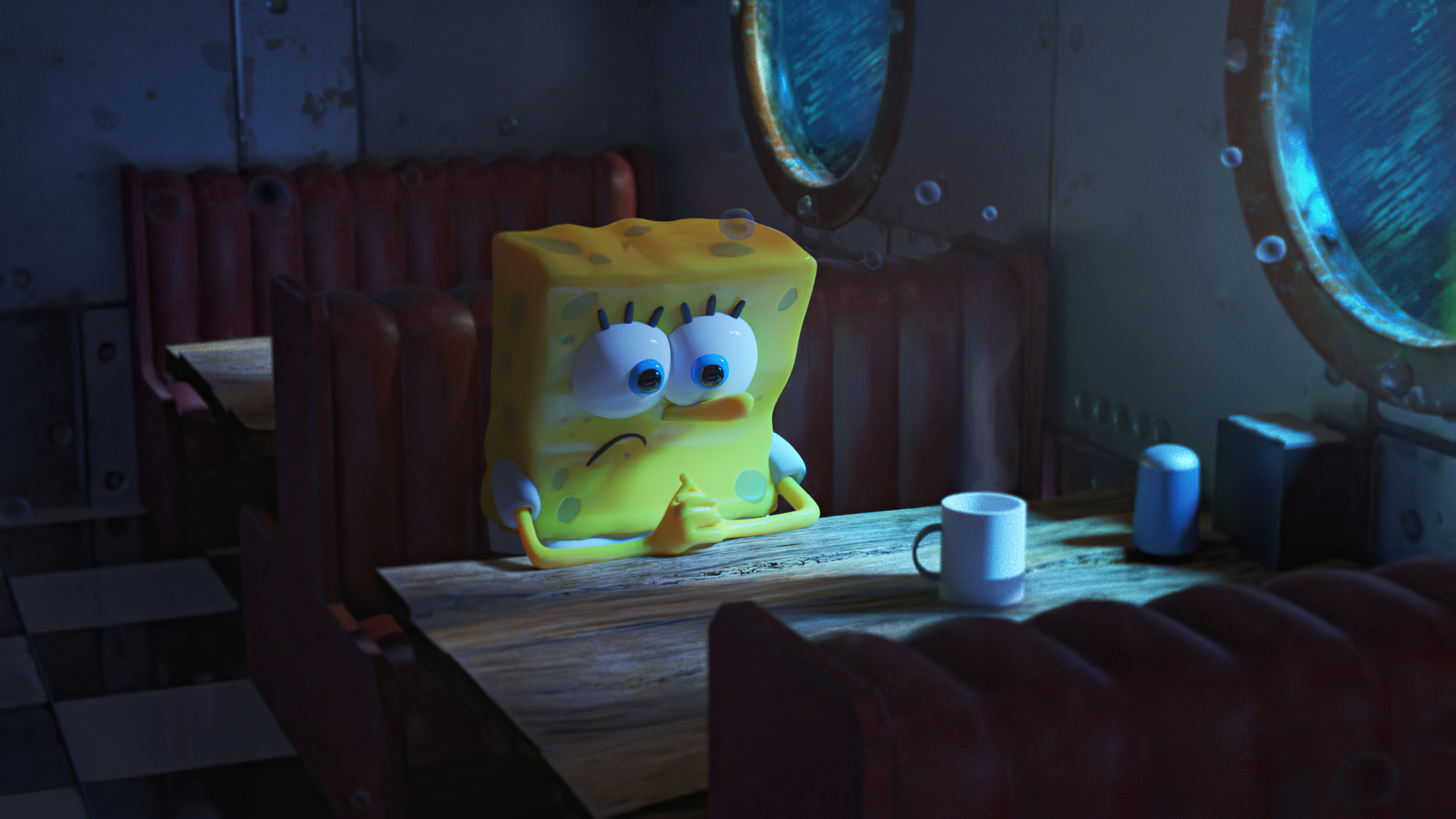 Sad Pictures Of Spongebob Wallpapers