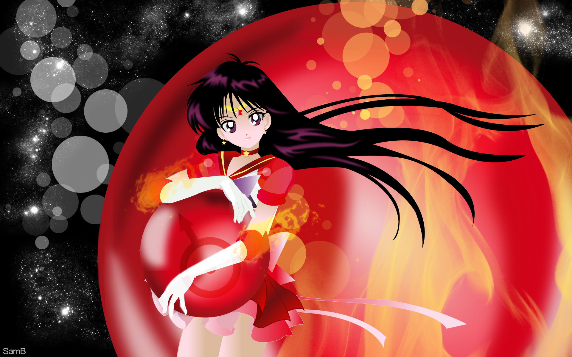 Sailor Mars Iphone Wallpapers