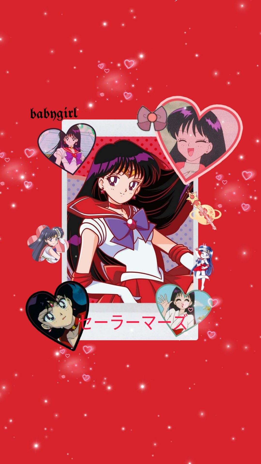 Sailor Mars Iphone Wallpapers