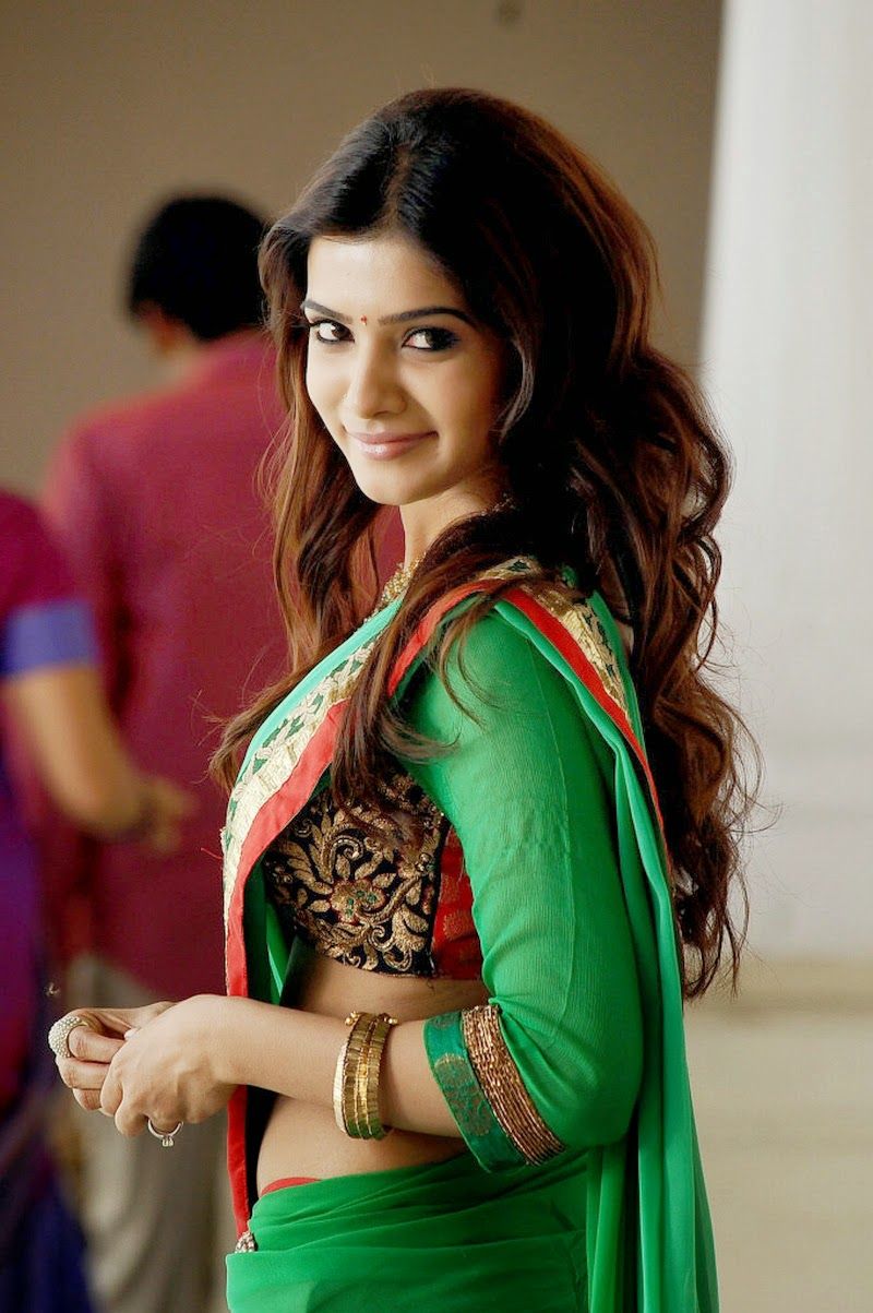 Samantha Saree Pics Wallpapers