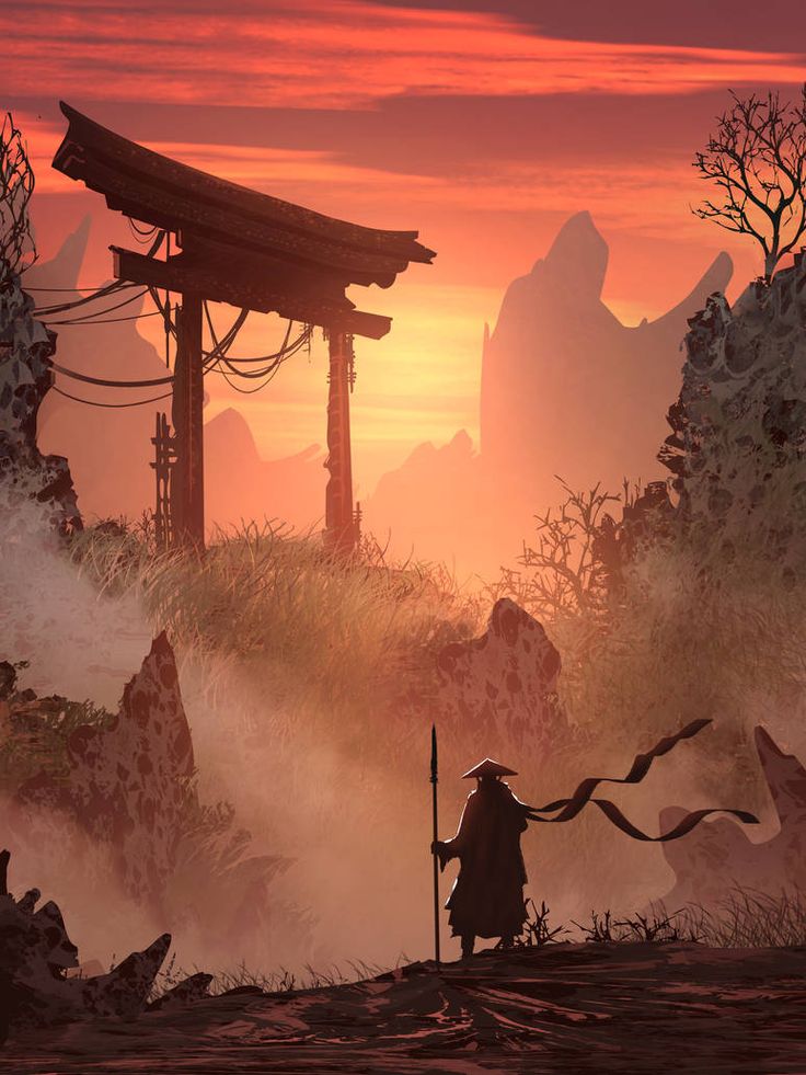 Samurai Landscape Wallpapers