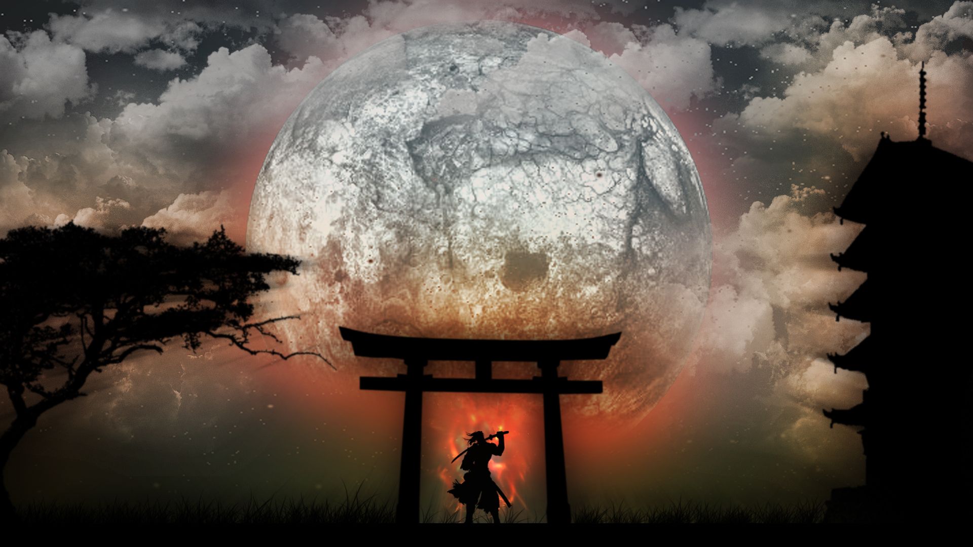 Samurai Landscape Wallpapers