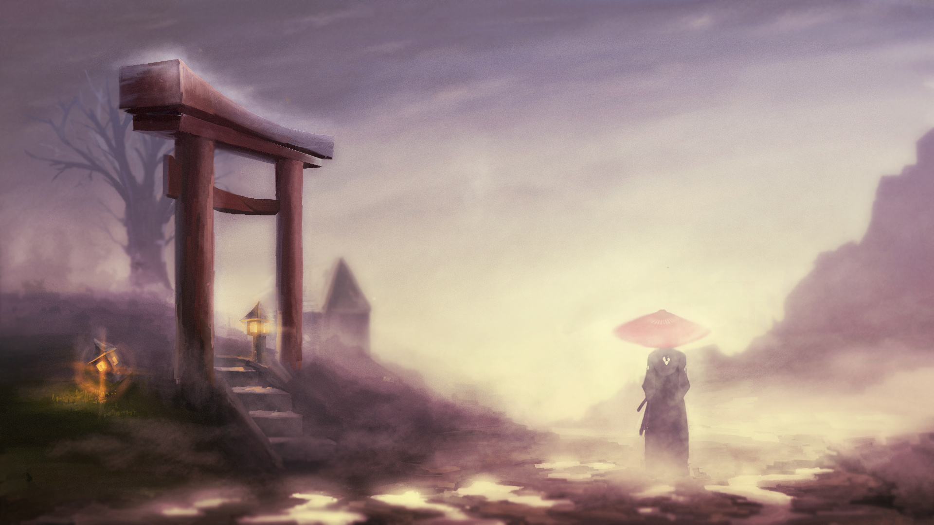 Samurai Landscape Wallpapers