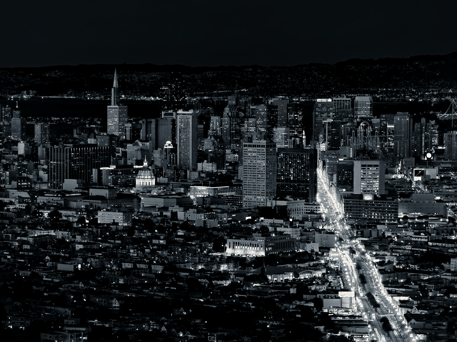 San Francisco Black And White Wallpapers