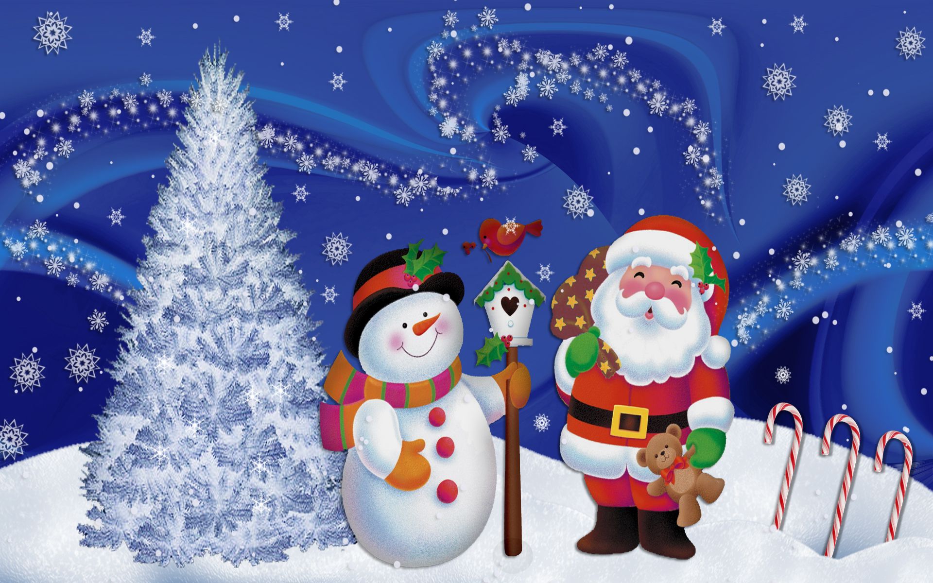 Santa Screensavers Free Wallpapers