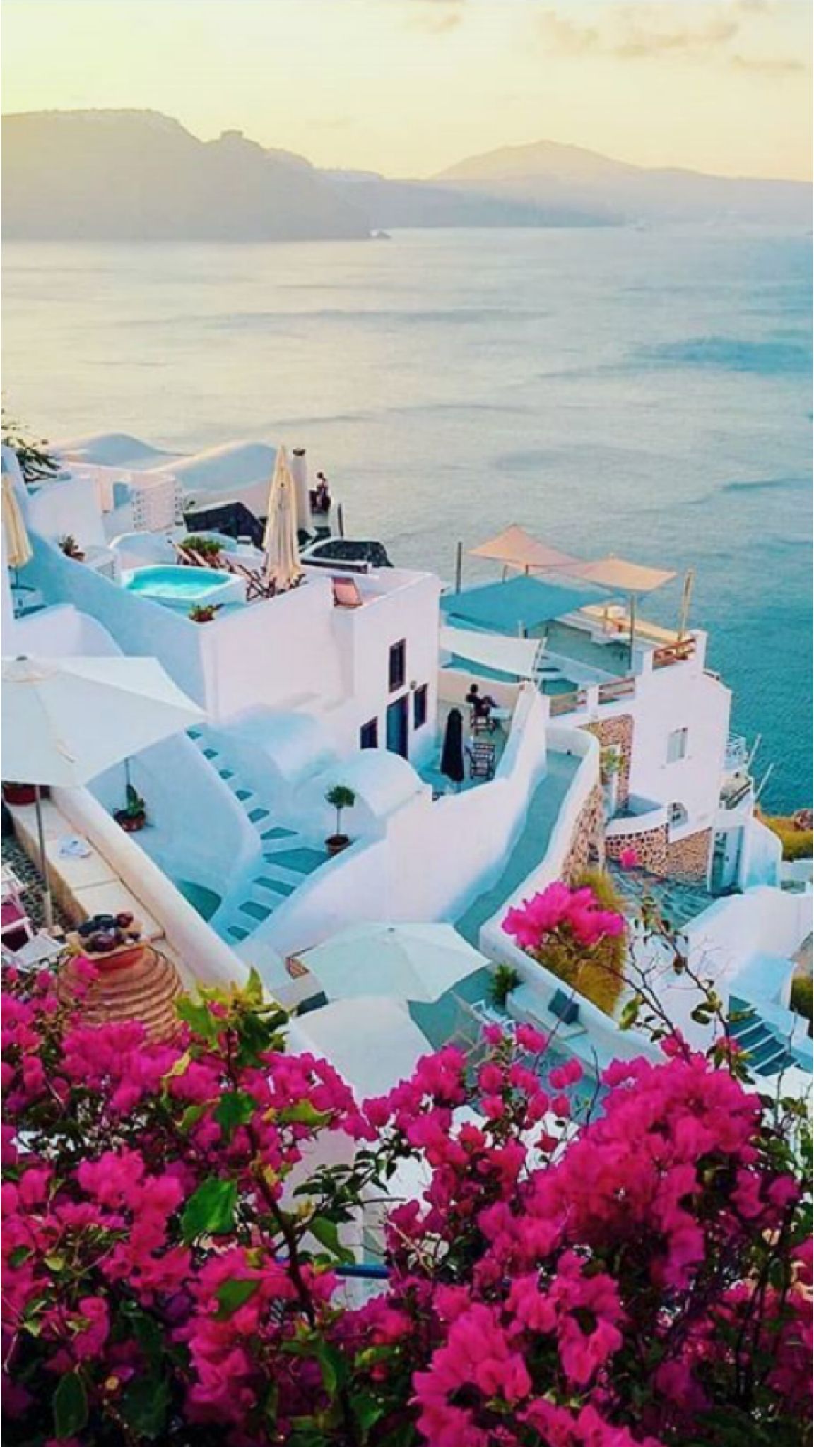 Santorini Iphone Wallpapers