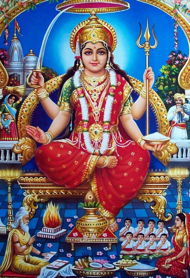 Santoshi Maa Image Wallpapers