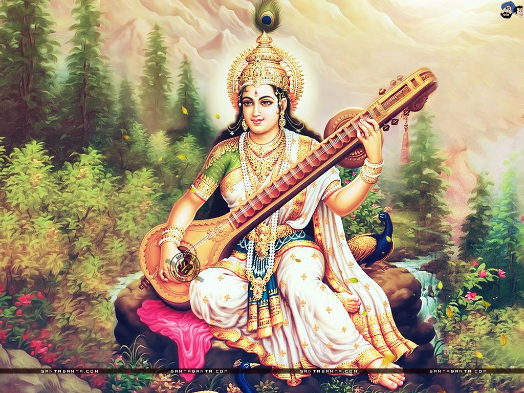 Saraswati Devi Images Wallpapers