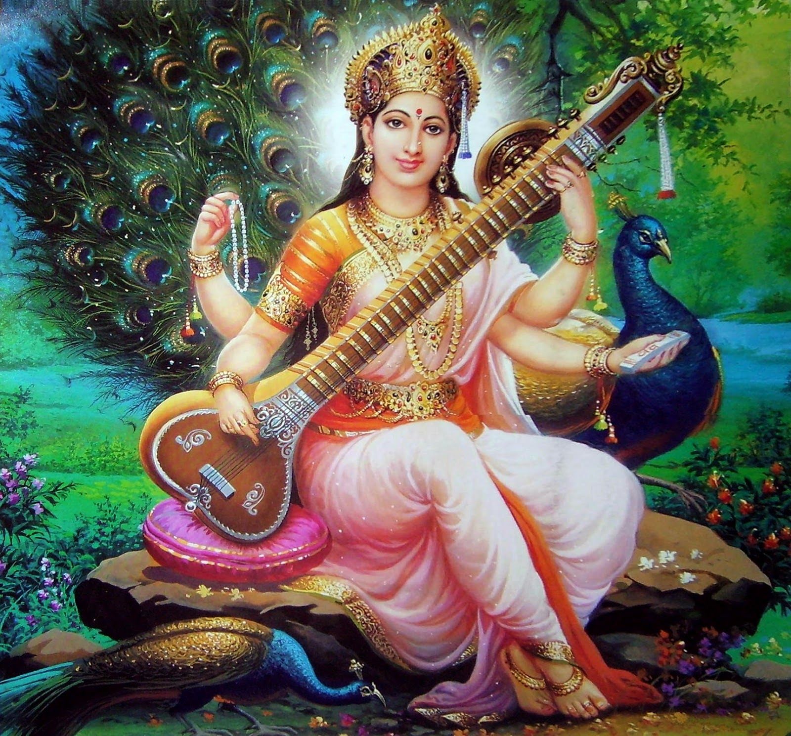 Saraswati God Wallpapers