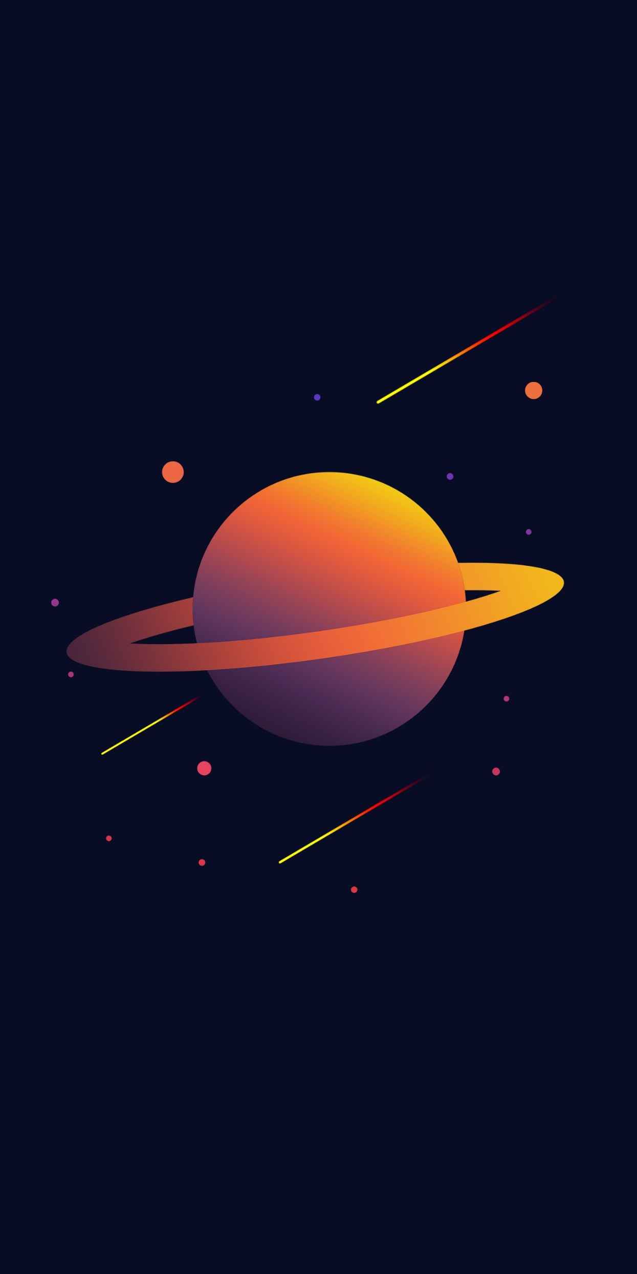 Saturn Aesthetic Wallpapers