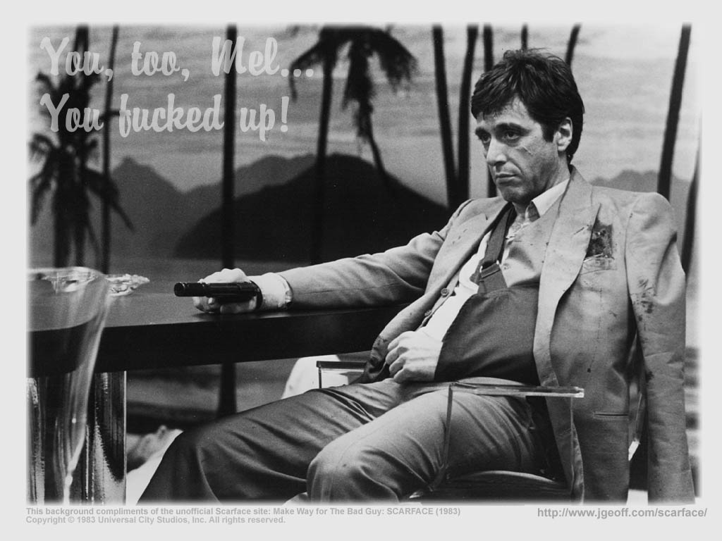 Scarface Sitting Wallpapers