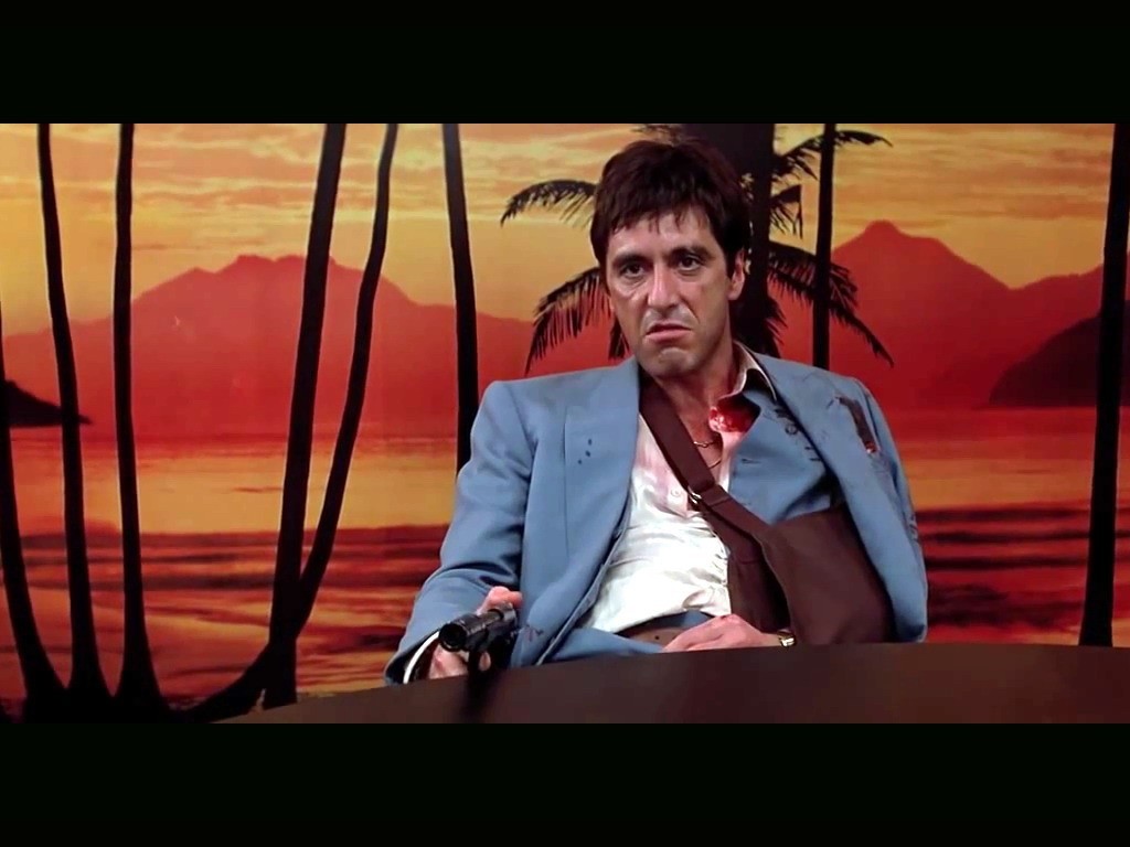 Scarface Sitting Wallpapers