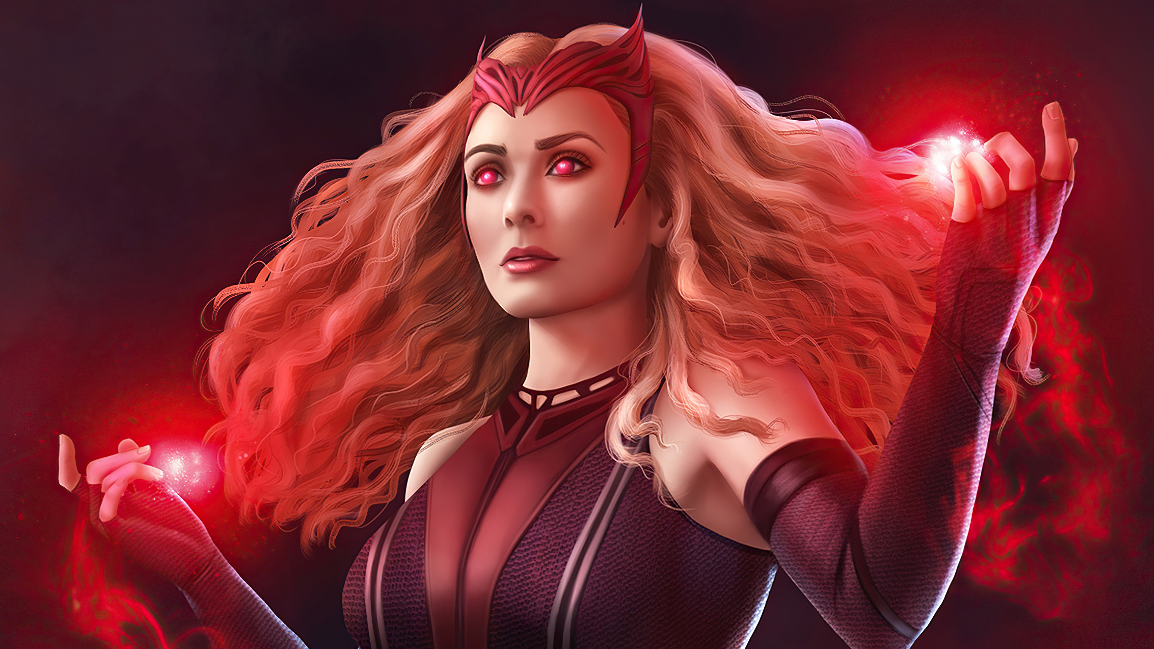 Scarlet Witch 4K Wallpapers