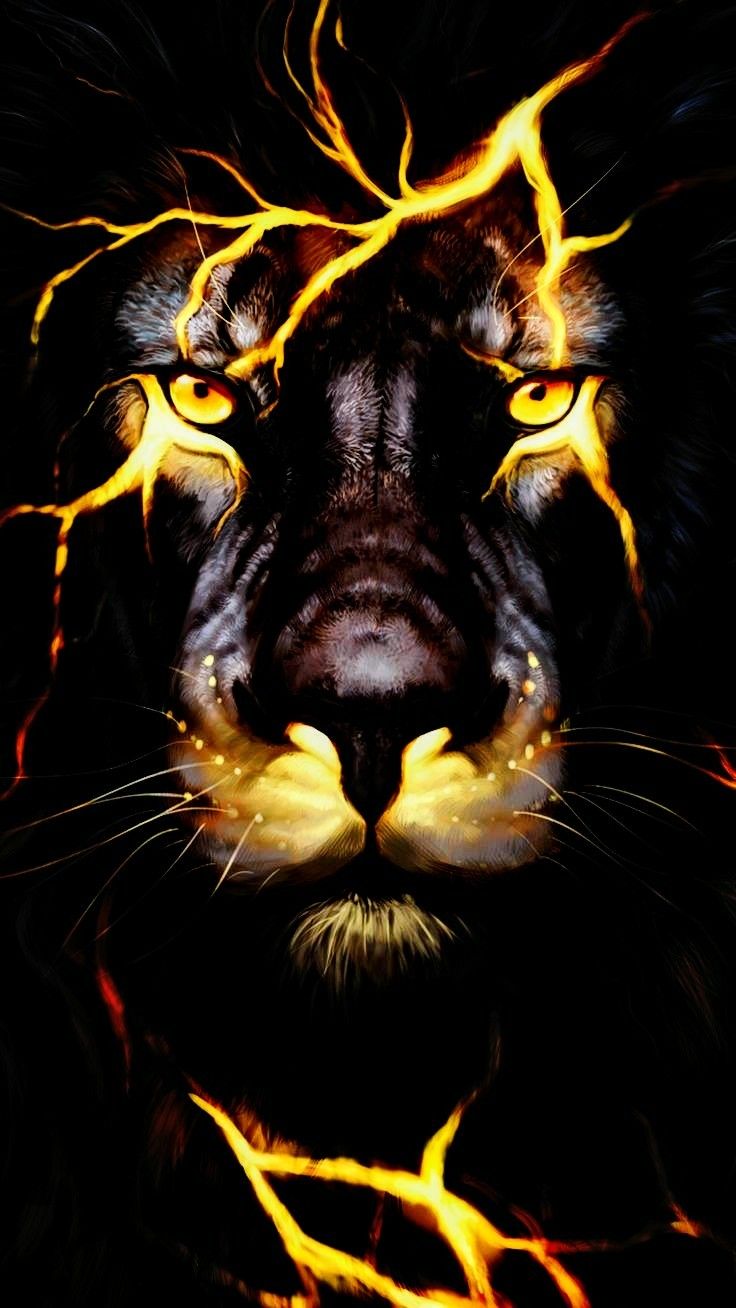 Scary Lion Wallpapers