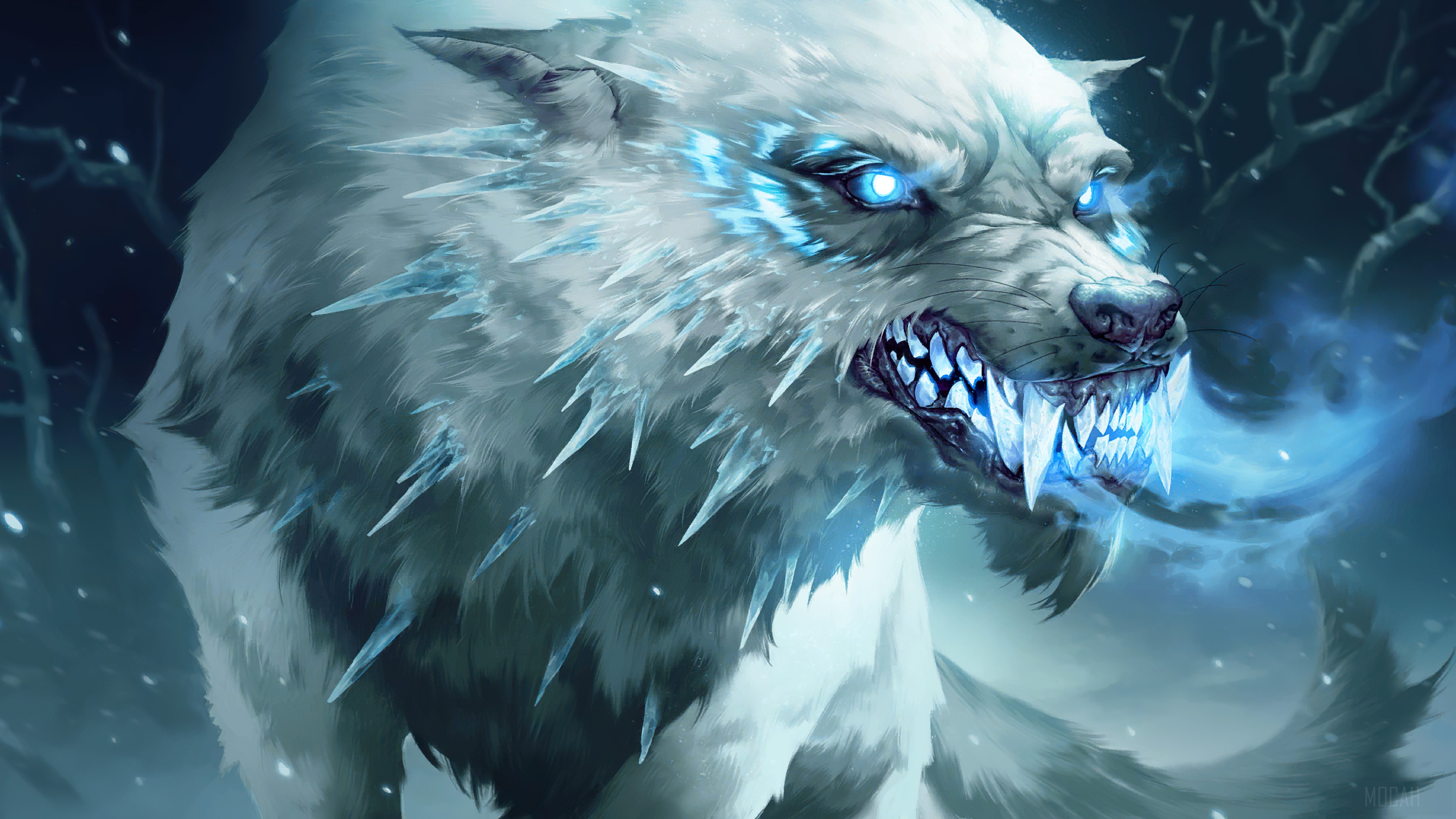 Scary Wolf Wallpapers