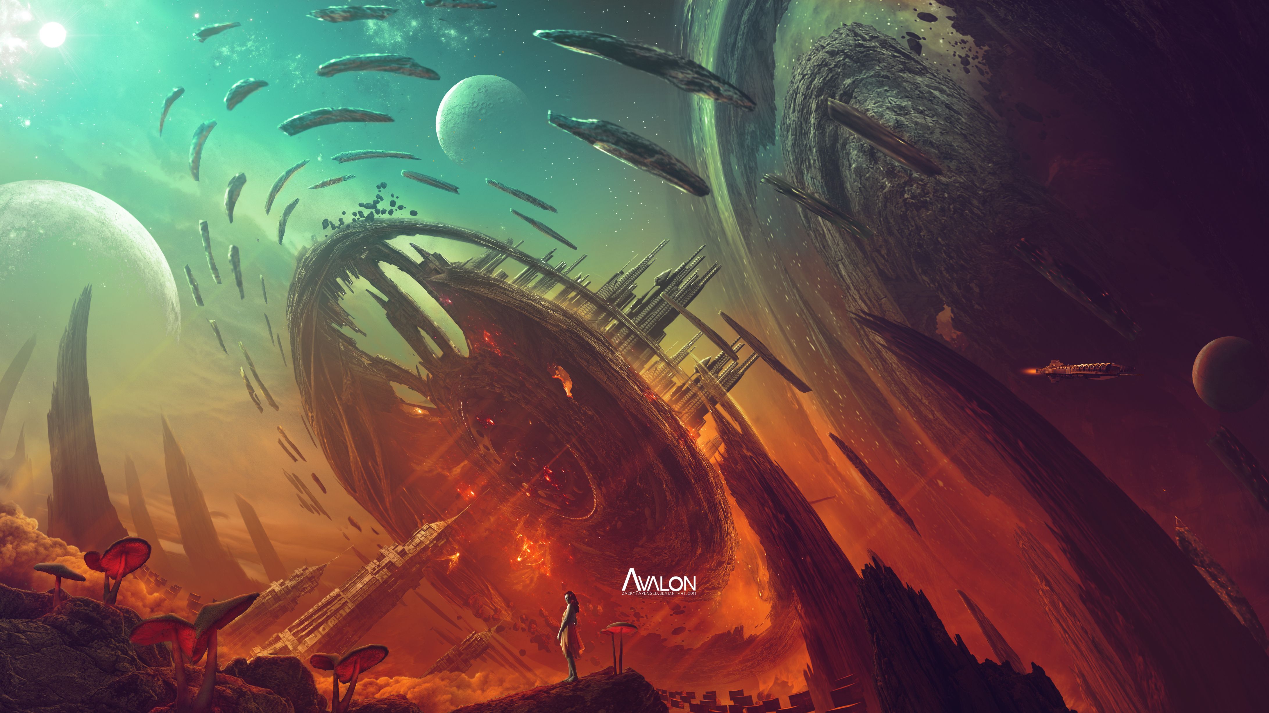 Sci Fi Abstract Art Wallpapers
