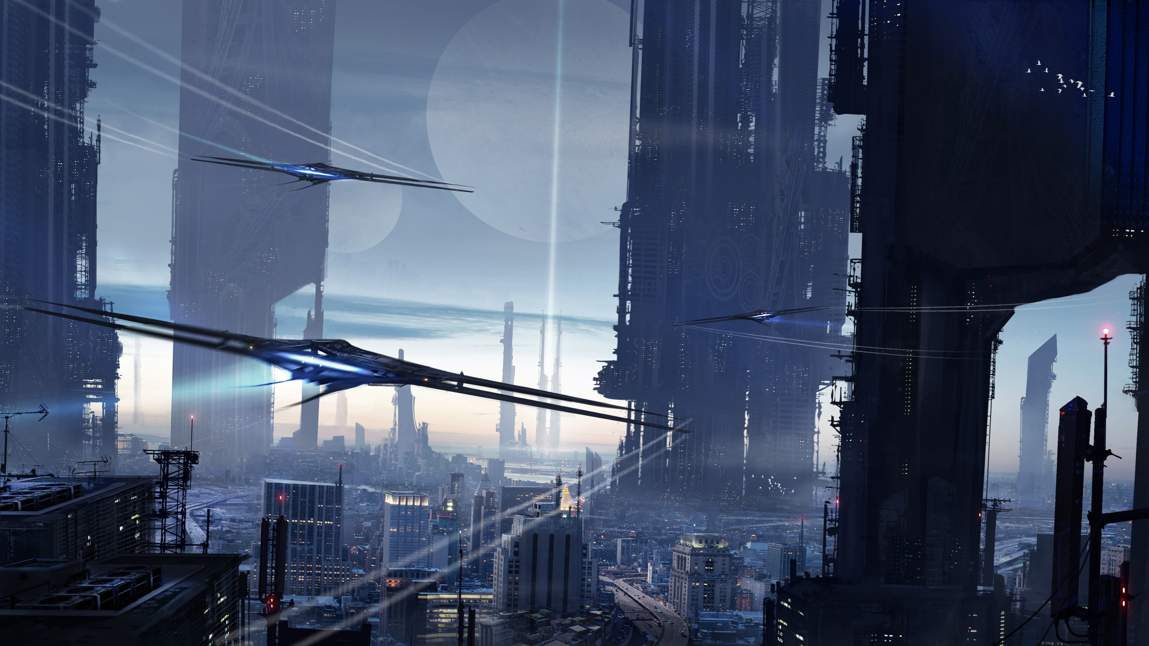 Sci Fi City Wallpapers