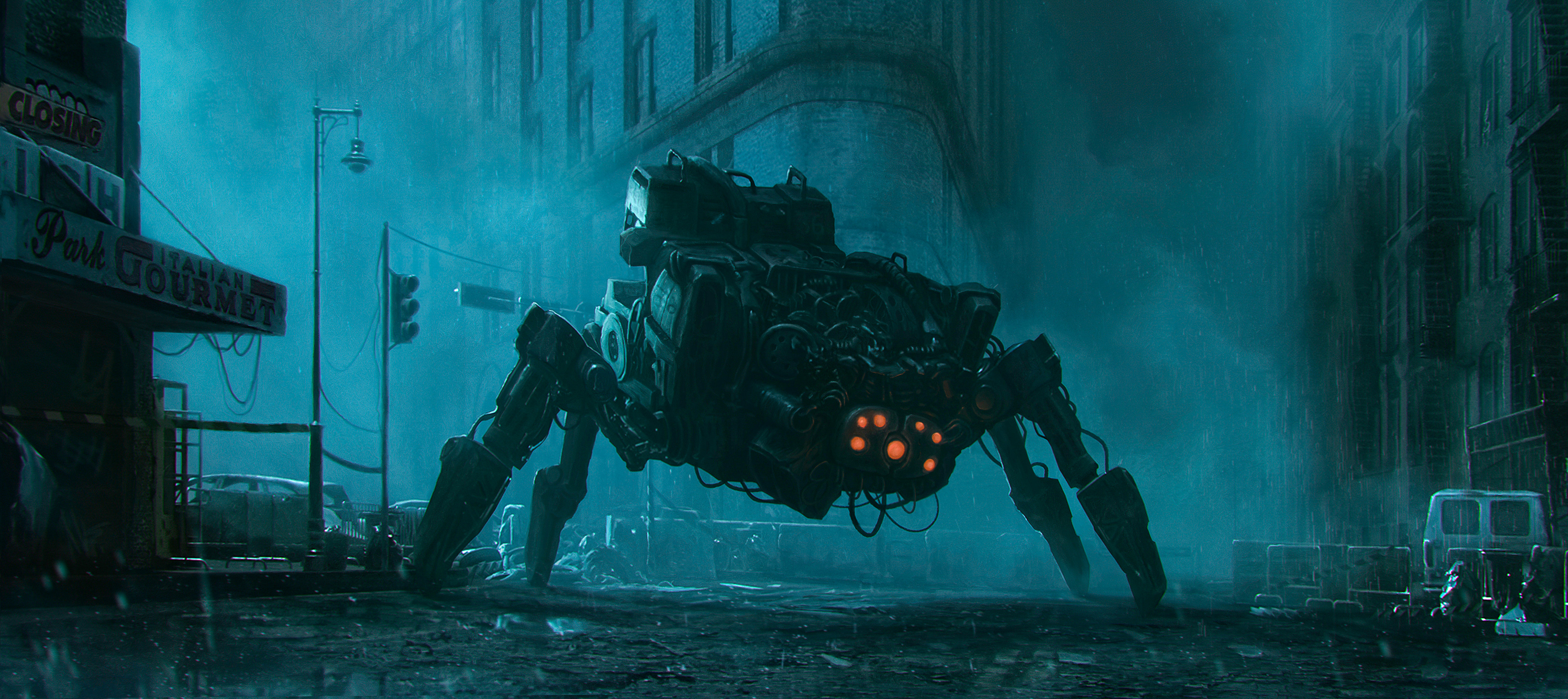 Sci Fi Robot Wallpapers