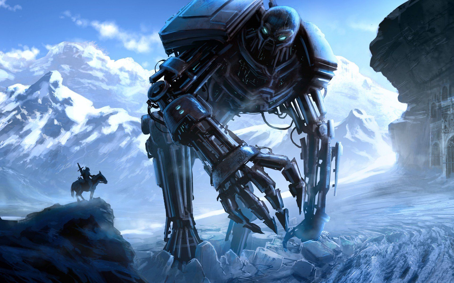 Sci Fi Robot Wallpapers