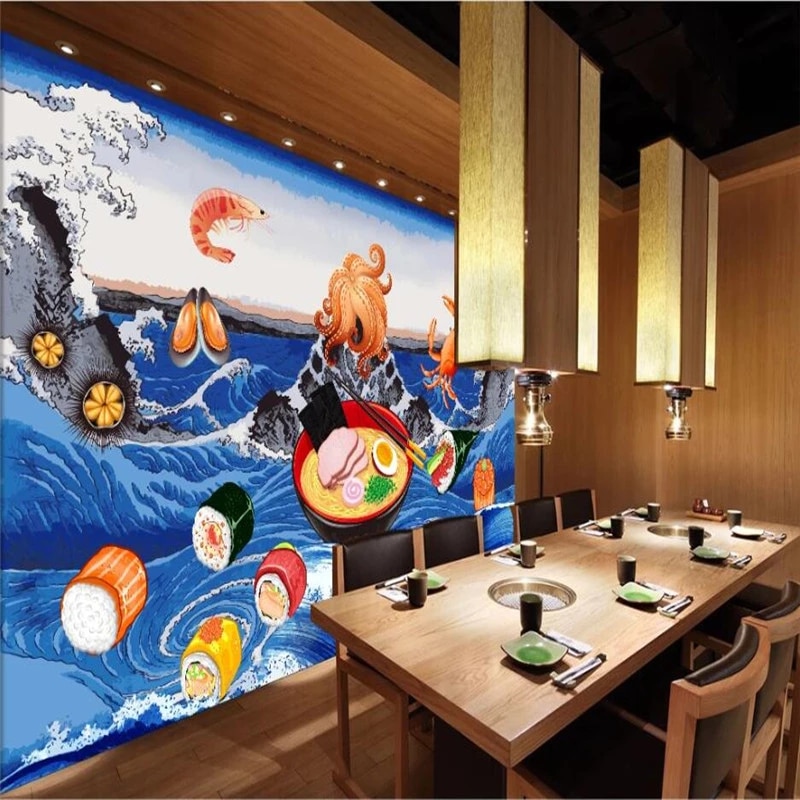 Seafood Restaurant Decoration Wallpapers